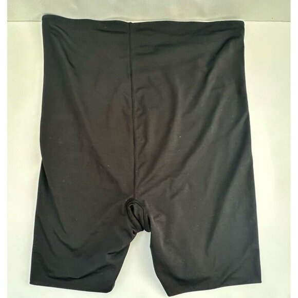 Spanx Sz 1X Seamless Slimming Shaping Shorts High Rise Stretch Black Womens - Picture 3 of 3